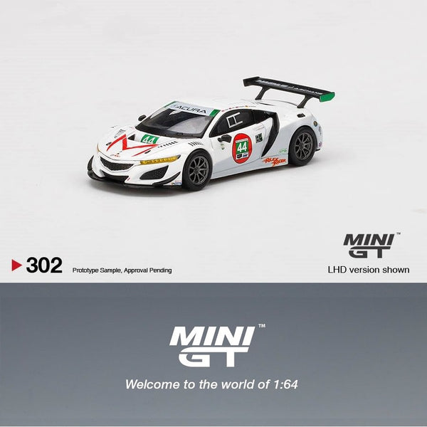MINI GT 1/64 Acura NSX GT3 EVO #44 Magnus Racing 2021 IMSA Daytona 24 Hrs LHD MGT00302-L