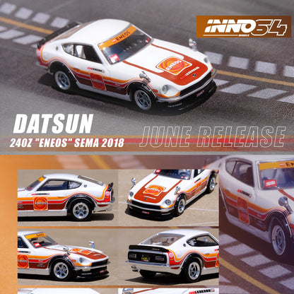 INNO64 1/64 DATSUN 240Z "ENEOS" Sema 2018 IN64-240Z-ENEOS