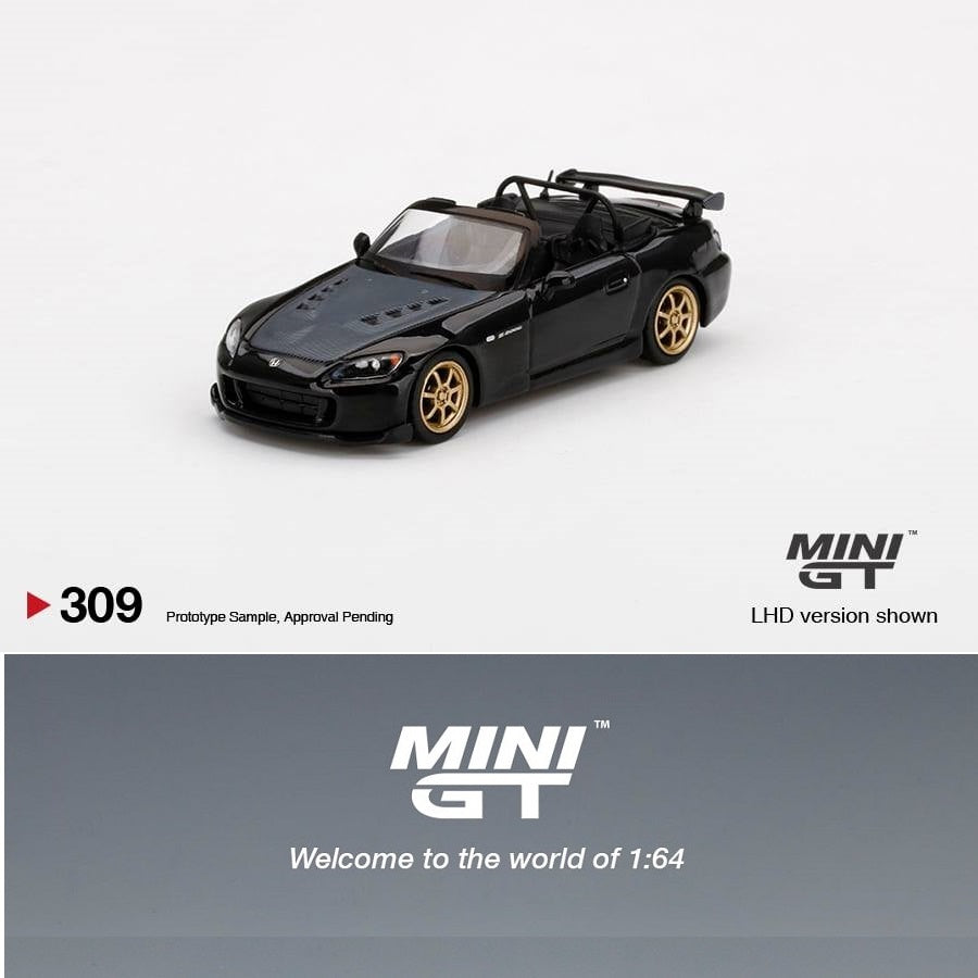 ミニカー MINI GT Honda S2000 Mugen Berlina Black 241887801_4125234647587573_674