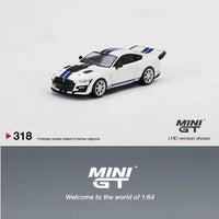 MINI GT 1/64 Shelby GT500 Dragon Snake Concept  Oxford White LHD MGT00318-L