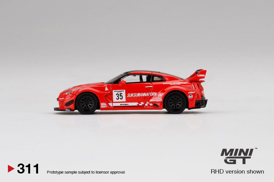MINI GT 1/64 LB-Silhouette WORKS GT NISSAN 35GT-RR Ver.1 Infinite Motorsport Motul RHD MGT00311-R