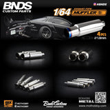 BNDS 1/64 Muffler B set of 4 (BD64090)