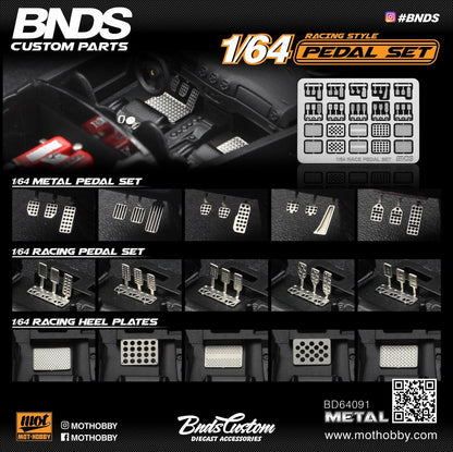 BNDS 1/64 Pedal Set (BD64091)