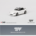 MINI GT 1/64 Honda S2000 (AP2) Type S Grand Prix White RHD MGT00349-R