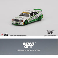 MINI GT 1/64 Mercedes-Benz 190E  2.5 16 Evolution II 1991 DTM Zakspeed #20 Michael Schumacher LHD MGT00366-L