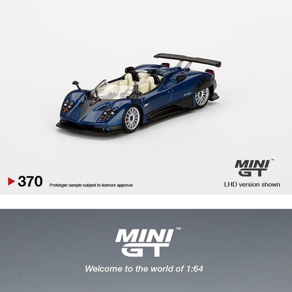 MINI GT 1/64 Pagani Zonda HP Barchetta Blue Tricolor LHD MGT00370-L – Tokyo  Station