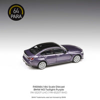 PARA64 1/64 2020 BMW M3 G80 – Twilight Purple LHD PA-55207