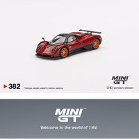 MINI GT 1/64 Pagani Zonda F Rosso Dubai LHD MGT00382-L