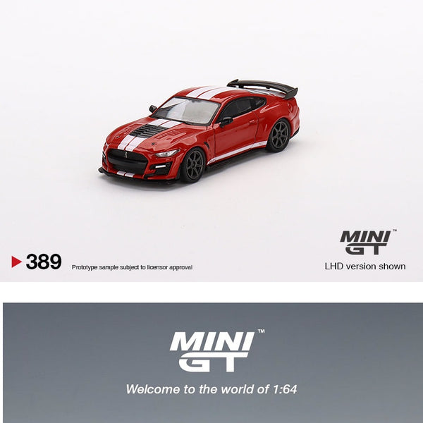 MINI GT 1/64 Shelby GT500 SE Wideboy Ford Race Red LHD MGT00389-L