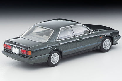 TOMYTEC TLVN 1/64 Nissan Cedric Cima Type II-S (Green) 1988 LV-N278b