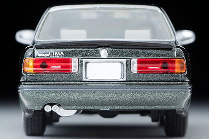 TOMYTEC TLVN 1/64 Nissan Cedric Cima Type II-S (Green) 1988 LV-N278b