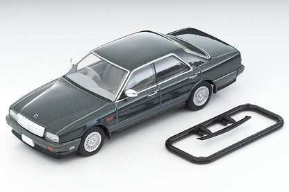 TOMYTEC TLVN 1/64 Nissan Cedric Cima Type II-S (Green) 1988 LV-N278b