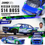 INNO64 1/64 NISSAN SILVIA S14 Boss FIA Intercontinental Drifting Cup 2019 Charles Ng IN64-S14B-CNG19