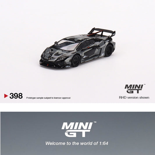 MINI GT 1/64 LB WORKS Lamborghini Huracán GT Digital Camouflage LHD MGT00398-L