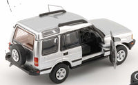 BM CREATIONS JUNIOR 1/64 Land Rover 1998 Discovery1 - Silver LHD 64B0187