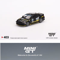 MINI GT 1/64 Hyundai Elantra N #499 Caround Racing Hyundai N-Festival LHD MGT00403-L