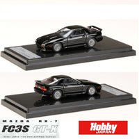 HOBBY JAPAN 1/64 MAZDA RX-7 FC3S GT-X Black HJ641043BK