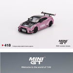 MINI GT 1/64 LB-Silhouette WORKS GT NISSAN 35GT-RR Ver.2 Passion Pinks LHD MGT00418-L (