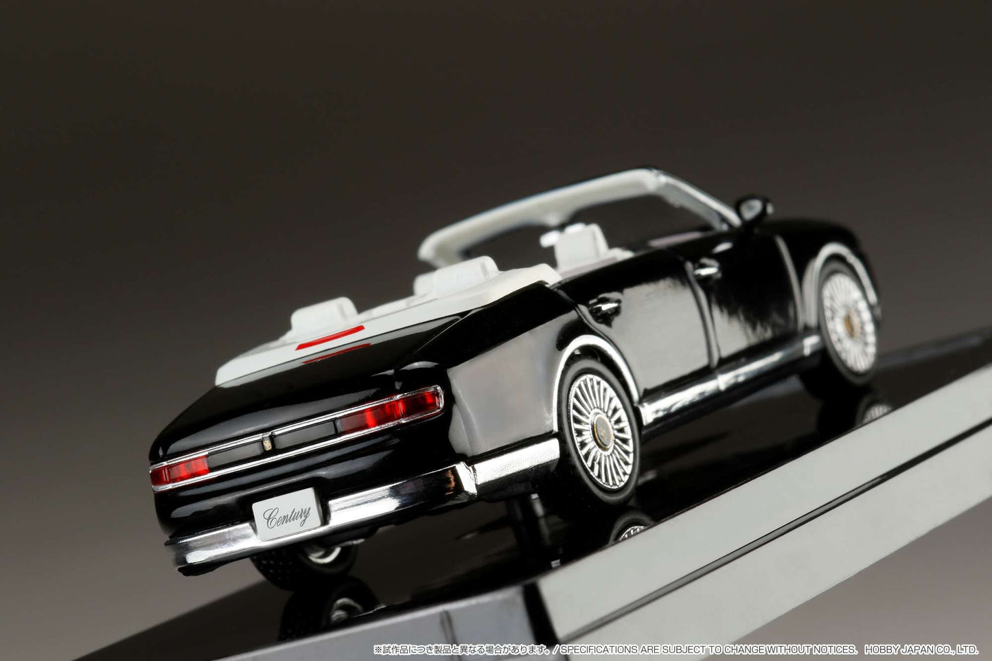 HOBBY JAPAN 1/64  Toyota CENTURY GRMN Convertible Black HJ643019CBK