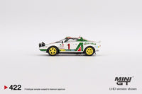 MINI GT 1/64 Lancia Stratos HF 1977 Rally MonteCarlo Winner #1 LHD MGT00422-L