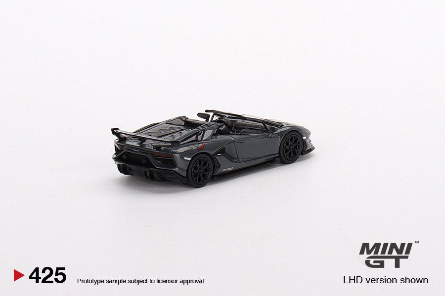 MINI GT 1/64 Lamborghini Aventador SVJ Roadster Griglo Telesto LHD MGT00425-L