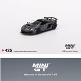 MINI GT 1/64 Lamborghini Aventador SVJ Roadster Griglo Telesto LHD MGT00425-L