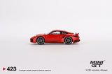 MINI GT 1/64 Porsche 911 Turbo S Guards Red LHD MGT00423-L