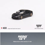 MINI GT 1/64 Porsche Taycan Turbo S Volcano Grey Metallic MGT00433-L
