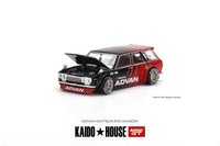 MINI GT x Kaido House 1/64 Datsun KAIDO 510 Wagon ADVAN RHD KHMG033
