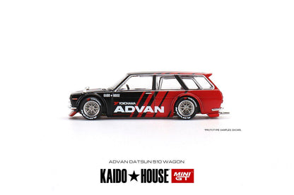 MINI GT x Kaido House 1/64 Datsun KAIDO 510 Wagon ADVAN RHD KHMG033