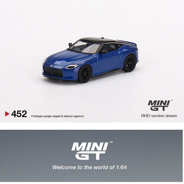 MINI GT 1/64 Nissan Fairlady Z Version ST 2023 Seiran Blue RHD MGT00452-R