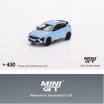 MINI GT 1/64 Hyundai KONA N Performance Blue LHD MGT00450-L