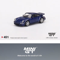 MINI GT 1/64 RUF CTR Anniversary Dark Blue LHD MGT00451-L