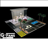 G-FANS 1/64 Diorama with LED Light APPLE 710032