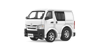 Tiny Q Pro-Series 03 - Toyota Hiace (White)