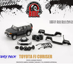 BM CREATIONS JUNIOR 1/64 Toyota 2015 FJ Cruiser - Metalic Dark Grey -LHD 64B0141