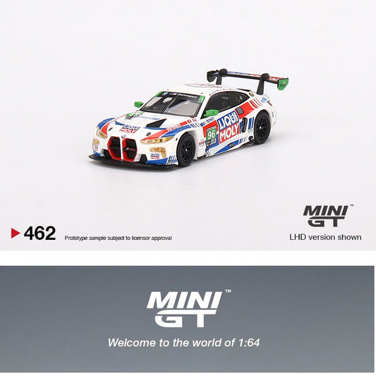 MINI GT 1/64 BMW M4 GT3 #96 Turner Motorsports 2022 IMSA Daytona 24 Hrs LHD MGT00462-L