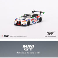 MINI GT 1/64 BMW M4 GT3 #96 Turner Motorsports 2022 IMSA Daytona 24 Hrs LHD MGT00462-L