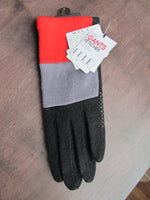 ELLE gloves - Red x grey x black
