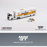 MINI GT 1/64 LB Racing Racing Transporter Set (Included 1 transporter and 1 Car)  MGTS0004