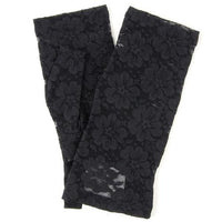 Fingerless lace glove - Black 