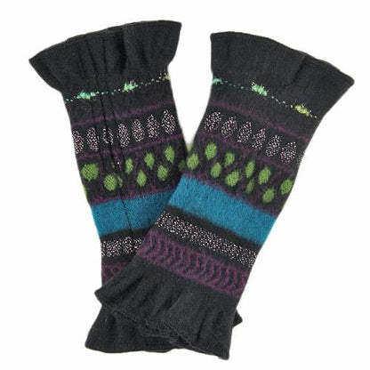 French handwarmer border dot - Black