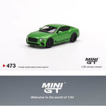 MINI GT 1/64 Bentley Continental GT Speed 2022 Apple Green RHD MGT00473-R