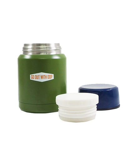 OUTDOOR PRODUCTS® Stainless Steel Soup Pot 350 ml Khaki