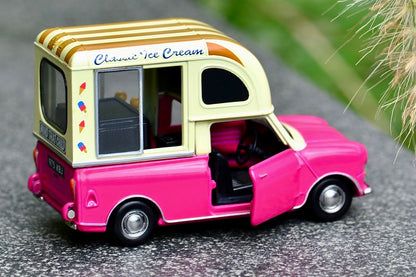 TINY 微影 01 Morris Mini Van Ice Cream (Burgundy) ATC65341