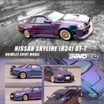 INNO64 1/64 NISSAN SKYLINE GT-R R34 GT-T HKIMX22 Event Model (Restock MAY 2024)