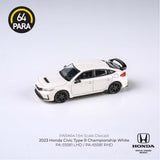 PARA64 1/64 2023 Honda Civic Type R FL5 Championship White LHD PA-55581