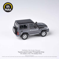 PARA64 1/64 Toyota Land Cruiser 71 Graphite Grey LHD PA-55562