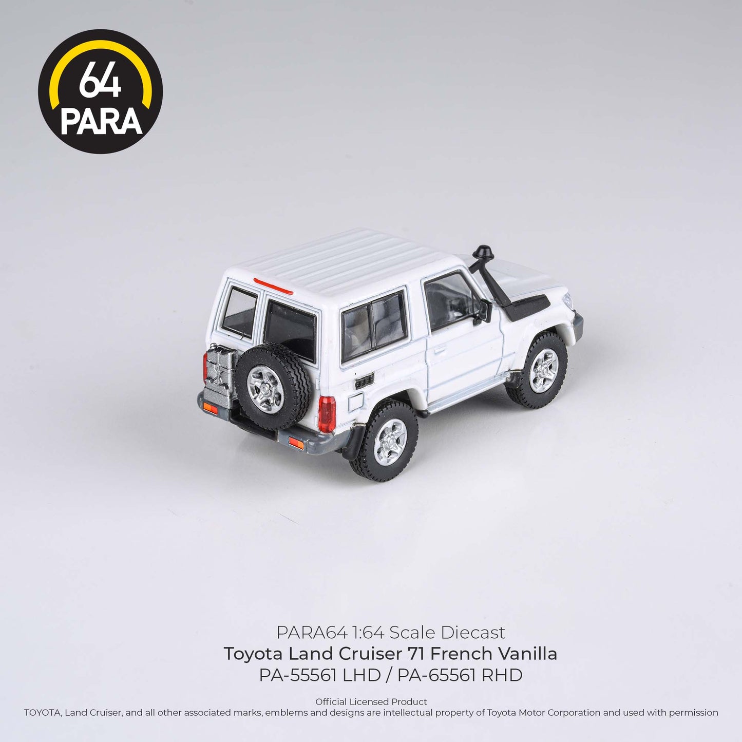 PARA64 1/64 Toyota Land Cruiser 71 French Vanilla LHD PA-55561
