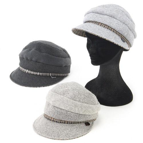 Back collar back plaid casket - Grey